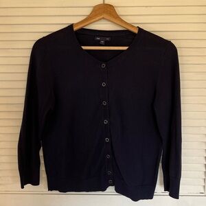 Gap navy blue woman’s cardigan size small